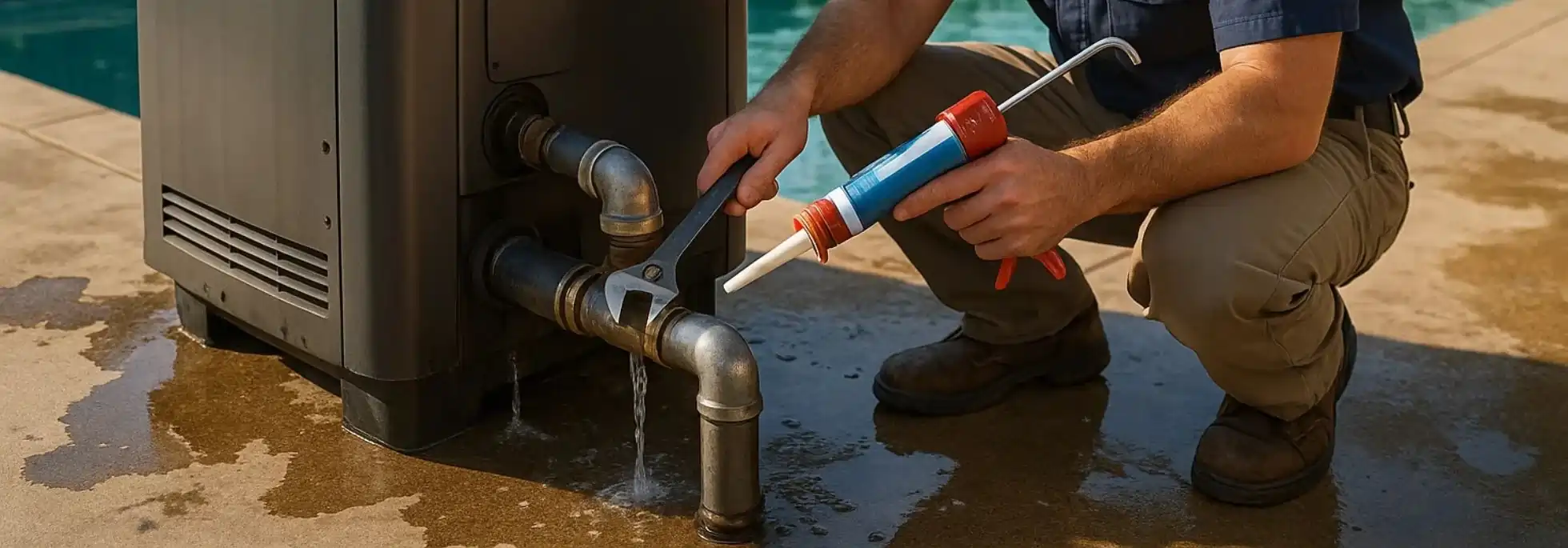  Pool Heater Leak Repair - HVAC Arva