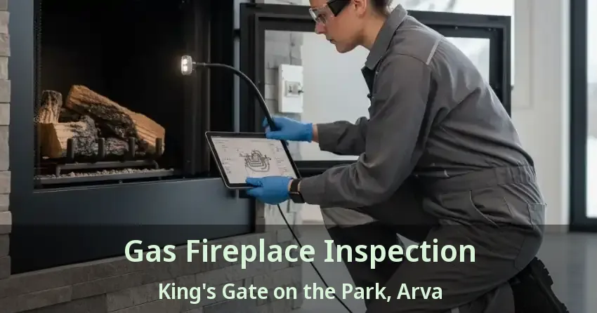 Gas Fireplace Inspection King's Gate on the Park, Arva - ON