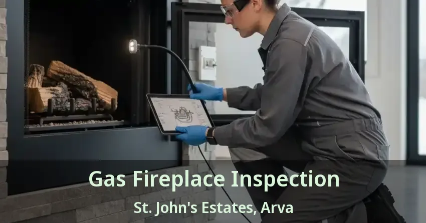 Gas Fireplace Inspection St. John's Estates, Arva - ON