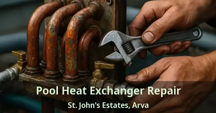 Pool Heat Exchanger Repair St. John's Estates, Arva - ON