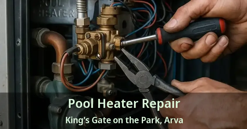 Pool Heater Repair King's Gate on the Park, Arva - ON