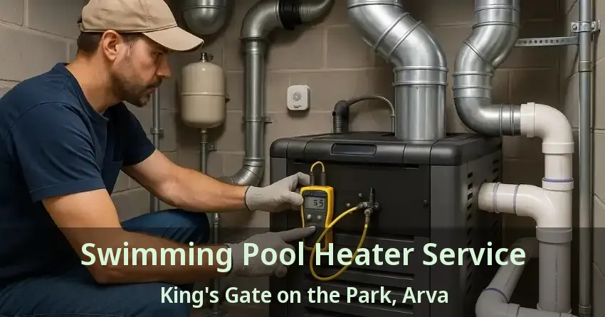 Swimming Pool Heater Service King's Gate on the Park, Arva - ON